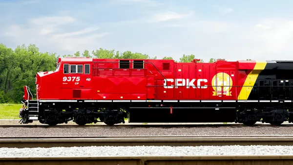 Canadian Pacific Kansas City CPKC train